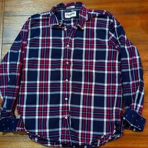Express plaid button up